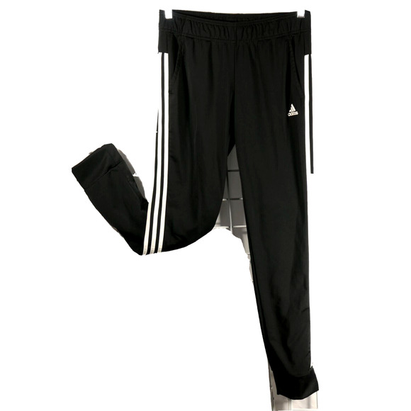 adidas Pants - Adidas Fleece Lined Jogger Womens M Black Sweatpants Athleisure Athletic